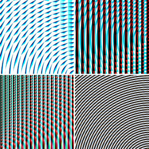 100 Fresnel Lens Spectrum Backgrounds Square Cover. Pic. 1.