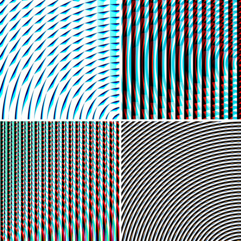 100 Fresnel Lens Spectrum Backgrounds Square Cover. Pic. 1.