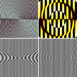 100 Fresnel Lens Spectrum Backgrounds Square Cover. Pic. 11.