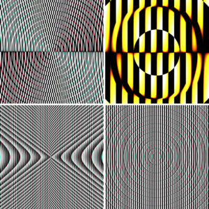 100 Fresnel Lens Spectrum Backgrounds Square Cover. Pic. 11.