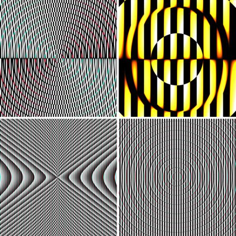 100 Fresnel Lens Spectrum Backgrounds Square Cover. Pic. 11.