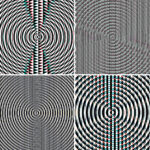 100 Fresnel Lens Spectrum Backgrounds Square Cover. Pic. 12.
