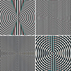 100 Fresnel Lens Spectrum Backgrounds Square Cover. Pic. 12.