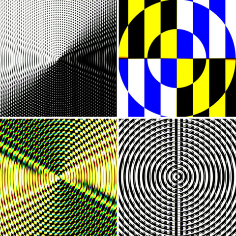 100 Fresnel Lens Spectrum Backgrounds Square Cover. Pic. 14.