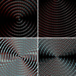 100 Fresnel Lens Spectrum Backgrounds Square Cover. Pic. 16.
