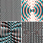 100 Fresnel Lens Spectrum Backgrounds Square Cover. Pic. 17.