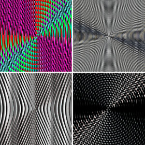 100 Fresnel Lens Spectrum Backgrounds Square Cover. Pic. 18.