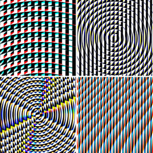 100 Fresnel Lens Spectrum Backgrounds Square Cover. Pic. 21.
