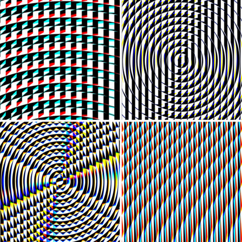 100 Fresnel Lens Spectrum Backgrounds Square Cover. Pic. 21.