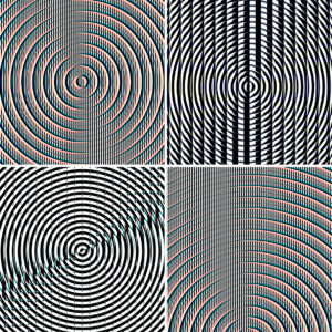 100 Fresnel Lens Spectrum Backgrounds Square Cover. Pic. 3.