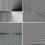100 Fresnel Lens Spectrum Backgrounds Square Cover. Pic. 4.