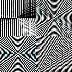 100 Fresnel Lens Spectrum Backgrounds Square Cover. Pic. 4.