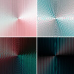 100 Fresnel Lens Spectrum Backgrounds Square Cover. Pic. 5.