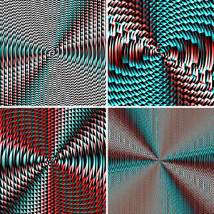 100 Fresnel Lens Spectrum Backgrounds Square Cover. Pic. 6.