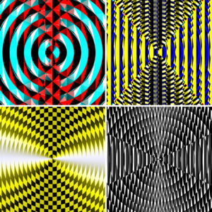 100 Fresnel Lens Spectrum Backgrounds Square Cover. Pic. 7.