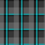 Blue grey fustian clothes fabric surface pattern. Checkered material backdrop. Woolen cotton wear textile background. Seamless flannel texture.