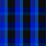 Blue seamless flannel texture. Fustian clothes fabric surface pattern. Checkered material backdrop. Woolen cotton wear textile background.