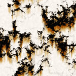 White corroded dirty rusty steel sheet. Metal texture. Grunge metallic background. Painted wall backdrop.