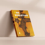 Rusty Paint Background Textures Book Cover Print