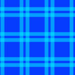 Blue woolen cotton wear textile background. Seamless flannel texture. Fustian clothes fabric surface pattern. Checkered material backdrop.