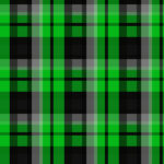 Green woolen cotton wear textile background. Seamless flannel texture. Fustian clothes fabric surface pattern. Checkered material backdrop.