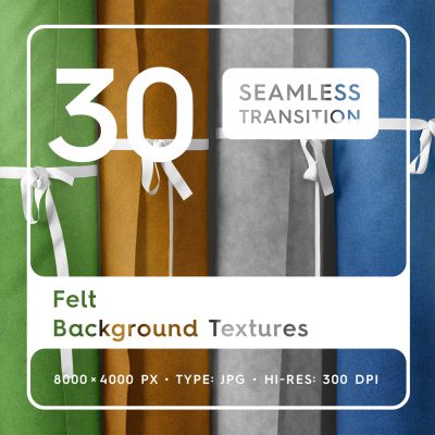 30 Felt Textures Square Cover