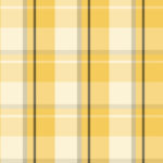 Yellow grey woolen cotton wear textile background. Seamless flannel texture. Fustian clothes fabric surface pattern. Checkered material backdrop.