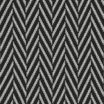 Black wool tweed wear textile background. Seamless tweed texture. Tweeds clothes fabric surface pattern. Woolen material backdrop.