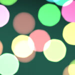 Blurred colored texture. Happy color love creative backdrop. Bright glowing colorful pattern. Defocused sweet design. Bokeh background.