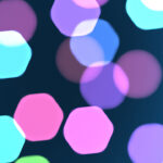 Violet blurred colored texture. Happy color love creative backdrop. Bright glowing colorful pattern. Defocused sweet design. Bokeh background.