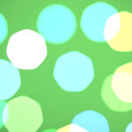 Green blurred colored texture. Happy color love creative backdrop. Bright glowing colorful pattern. Defocused sweet design. Bokeh background.