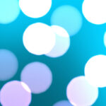 Blue blurred colored texture. Happy color love creative backdrop. Bright glowing colorful pattern. Defocused sweet design. Bokeh background.