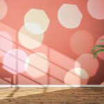 Bokeh Backgrounds Room Wall Preview