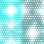 Blue bright rings glowing colorful pattern. Simple sweet design. Dots color background. Blurred dotted colored texture. Happy circles color love creative backdrop.