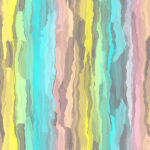 Yellow blue pink colored striped smooth blending texture. Color lined transitions pattern. Awesome colorful dynamics surface. Color streaks line background.