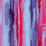 Red blue purple color streaks line background. Colored striped smooth blending texture. Color lined transitions pattern. Awesome colorful dynamics surface.