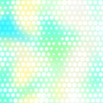 Blue yellow blurred dotted colored texture. Happy circles color love creative backdrop. Bright rings glowing colorful pattern. Simple sweet design. Dots color background.