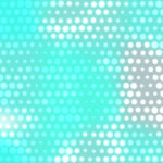 Blue bright rings glowing colorful pattern. Simple sweet design. Dots color background. Blurred dotted colored texture. Happy circles color love creative backdrop.