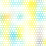Yellow blue happy circles color love creative backdrop. Bright rings glowing colorful pattern. Simple sweet design. Dots color background. Blurred dotted colored texture.
