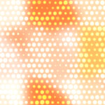 Orange yellow simple sweet design. Dots color background. Blurred dotted colored texture. Happy circles color love creative backdrop. Bright rings glowing colorful pattern.