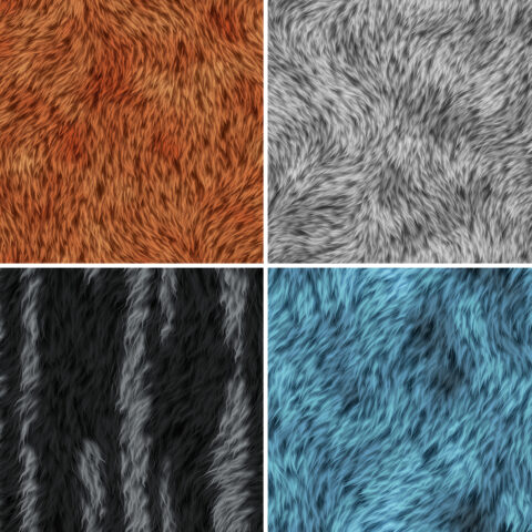 30 Fur Background Textures Samples Preview - Part 3