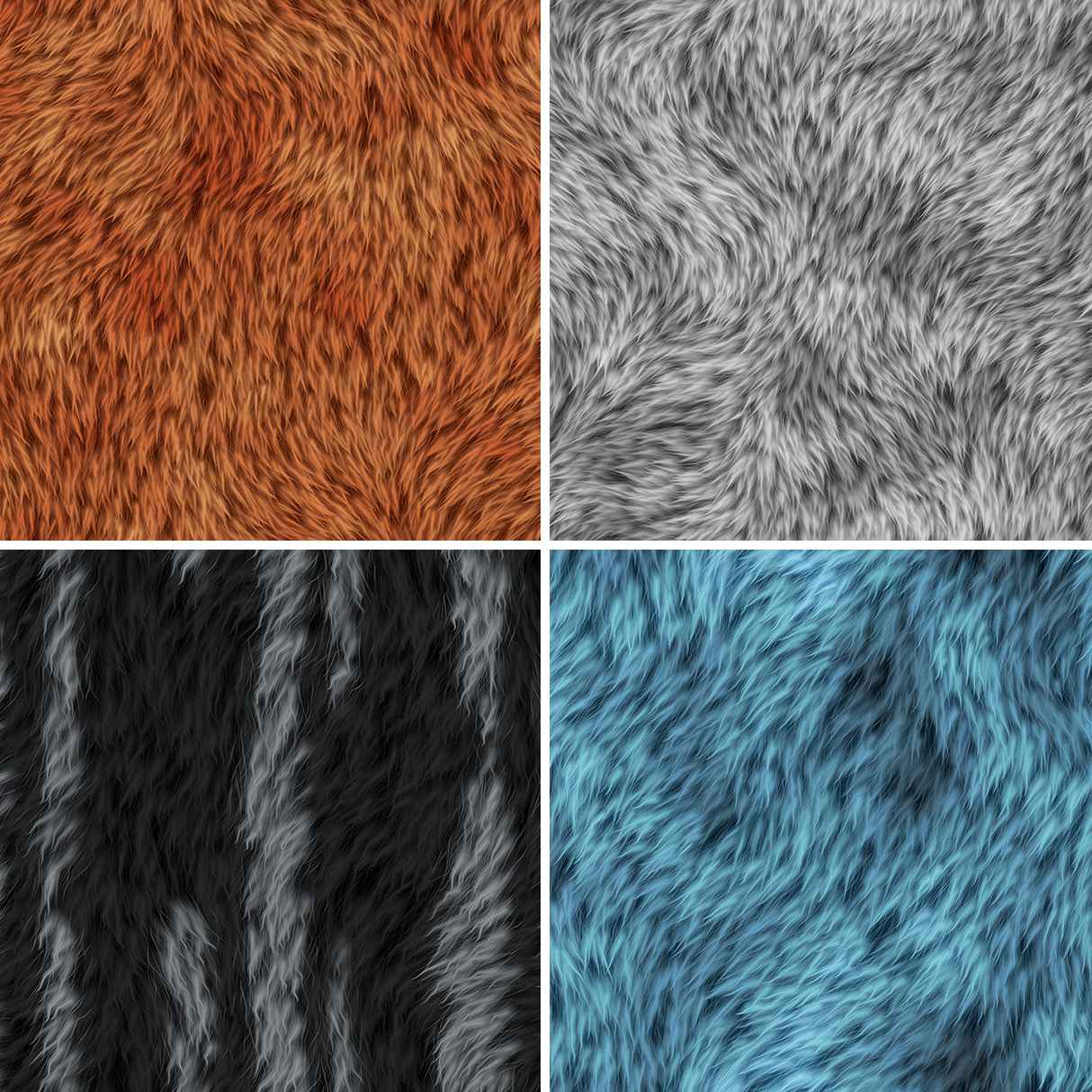 Black fur texture. Seamless texture ore background. Fabric fur t - Stock  Image - Everypixel