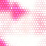 Red pink bright rings glowing colorful pattern. Simple sweet design. Dots color background. Blurred dotted colored texture. Happy circles color love creative backdrop.