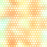 Orange blurred dotted colored texture. Happy circles color love creative backdrop. Bright rings glowing colorful pattern. Simple sweet design. Dots color background.