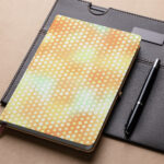 Notebook with Shining Dotty Application