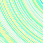 Blue green yellow color arc bow surface. Amazing multicolor arch backdrop. Awesome colorful rounding pattern. Abstract school education design. Cool sun shining creative. Colored curves background.