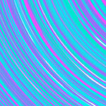 Purple violet green blue colored curves background. Color arc bow surface. Amazing multicolor arch backdrop. Awesome colorful rounding pattern. Abstract school education design. Cool sun shining creative.