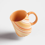 50 Colored Sunbeam Backgrounds Cup Application