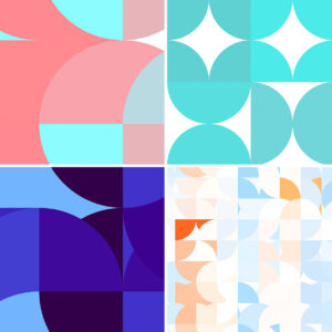 50 Quarters Geometric Backgrounds - Image 2