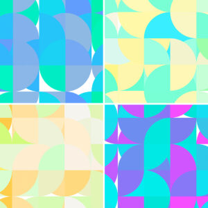 50 Quarters Geometric Backgrounds - Image 3